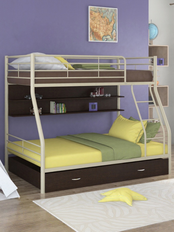 Кровать двухъярусная 