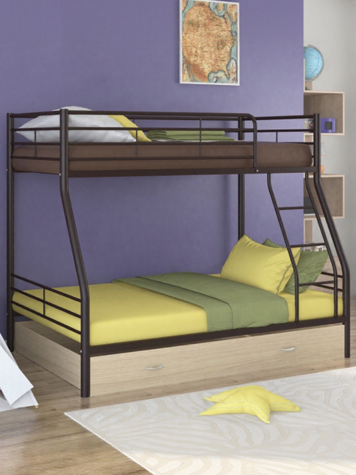 Кровать двухъярусная 