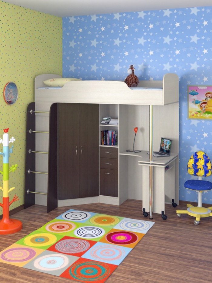 Кровать-чердак 