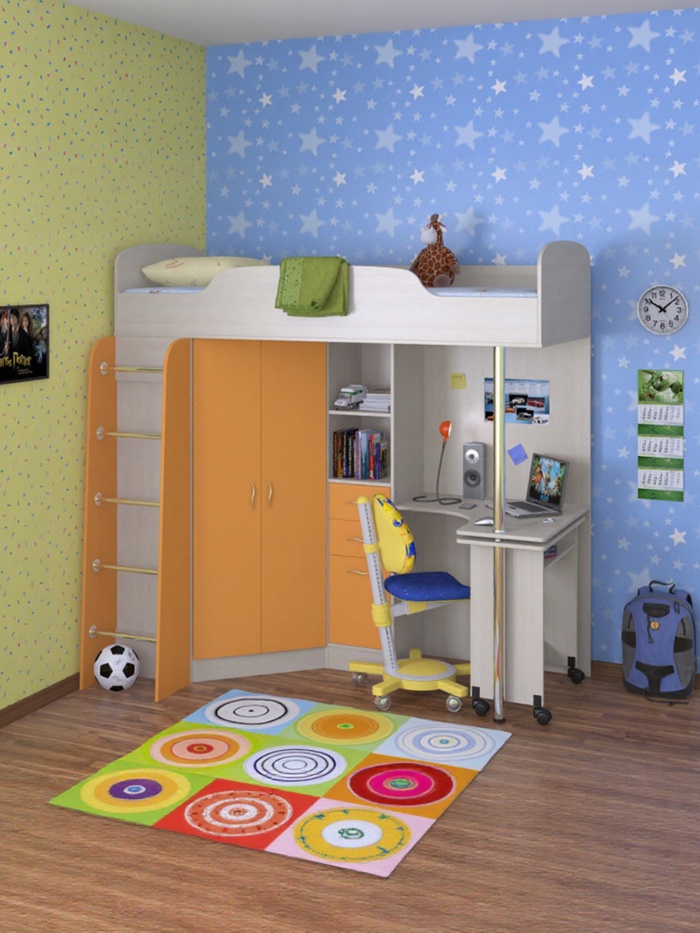 Кровать-чердак 