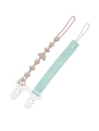 Держатель для соски - пустышки, 2 шт., текстиль и силикон, Mum&Baby - Фото 4