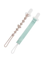 Держатель для соски - пустышки, 2 шт., текстиль и силикон, Mum&Baby - Фото 10