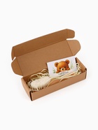 Деревянная расческа, детская, с натуральной щетиной, 1 шт в коробке, M&B 10884909