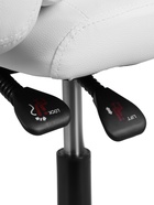 Кресло офисное для руководителя «Клик Мебель», с подлокотниками, на колёсиках, экокожа, цвет белый 10900387