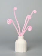 Синельная проволока, набор 100 шт, размер 1 шт 30х0,8 см, цвет розовый - фото 61616419