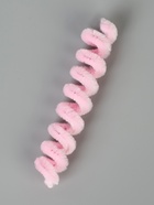 Синельная проволока, набор 100 шт, размер 1 шт 30х0,8 см, цвет розовый - фото 61616424