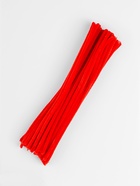 Синельная проволока, набор 100 шт, размер 1 шт 30х0,8 см, цвет красный - фото 809348781