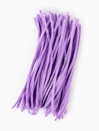 Синельная проволока, набор 100 шт, размер 1 шт 30х0,8 см, цвет сиреневый - фото 61616440