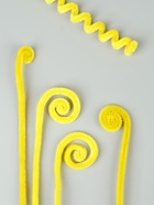 Синельная проволока, набор 100 шт, размер 1 шт 30х0,8 см, цвет желтый - Фото 7