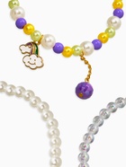 Браслеты детские «Выбражулька. Радуга», набор 3 шт. с подвеской, жемчуг, цветной - Фото 2