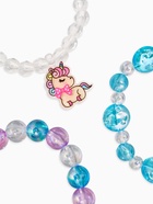 Комплект детский «Выбражулька. Единорог с сердцем», 4 предмета, 3 браслета: 1 клипсы, цветной - Фото 2