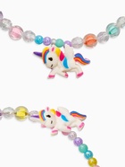 Комплект детский «Выбражулька» 3 предмета, клипсы, бусы, ободок, единорог, цветной - фото 61616485
