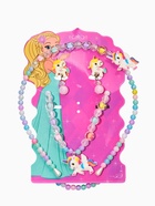 Комплект детский «Выбражулька. Единорог», 3 предмета: клипсы, бусы, ободок, цветной - Фото 5