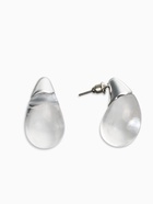 Серьги «Капли Бо», цвет прозрачные в серебре (комплект 2 шт) - фото 61616491