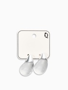 Серьги «Капли Бо», цвет прозрачные в серебре (комплект 2 шт) - фото 61616492