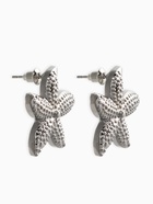 Серьги металл "Морская звезда", цвет серебро (комплект 3 шт) - фото 61616545