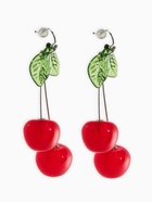 Серьги «Вишни», цветные в серебре (комплект 2 шт) - фото 61616548