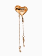 Брошь корейский стиль "Сердце" цвет золото - фото 61616551