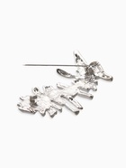 Брошь корейский стиль "Столоктиты" цвет серебро - фото 61616565