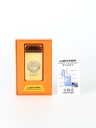 Зажигалка газовая для курения «СССР», металлическая, 7.2×3.5×1.2 см 10917584