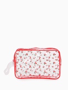 Косметичка для бассейна «Вишня», с ручкой, на молнии, пвх, прозрачная - Фото 5