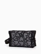 Косметичка Black beauty, с ручкой, на молнии, чёрная - Фото 5