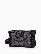 Косметичка Black beauty, с ручкой, на молнии, чёрная - Фото 6