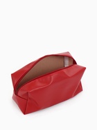 Косметичка женская ONE COLOR, на молнии, экокожа, бордовая - Фото 4