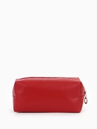 Косметичка женская ONE COLOR, на молнии, экокожа, бордовая - Фото 7