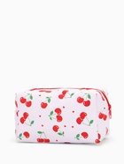 Косметичка дор Вишня 19*10*11, отд на молнии, белый - фото 61616671