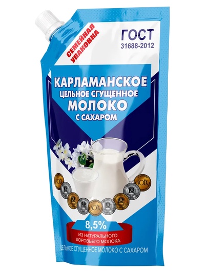 Карламанское сгущённое молоко, 270 г