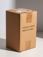 Подсвечник стекло, дерево "Рустик" d=9 см 16х16х21 см - фото 809349076