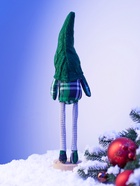 Светодиодная фигура «Гном в зелёном» 42 см, текстиль, 1 LED, от батареек AG10×3, свечение тёплое белое - Фото 5
