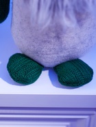 Фигура текстиль «Гном лосяш в зелёном» 33×12×18 см, 1 LED, от батареек AG13×3, свечение тёплое белое - фото 7628385