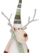 Фигура текстиль «Новогодний лосик» 58 см, 10 LED, от батареек АА×3, свечение тёплое белое - фото 7628403