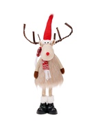 Фигура текстиль «Новогодний лосик» 58 см, 10 LED, от батареек CR2032×1, свечение тёплое белое - Фото 9