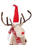 Светодиодная фигура «Новогодний лосик» 58 см, текстиль, 10 LED, от батареек CR2032×1, свечение тёплое белое - Фото 10