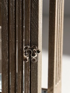 Подсвечник на 1 свечу «Фонарь, окна с рейками», d=7.3 см, 11.2×11.2×34 см - Фото 4