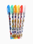 УЦЕНКА Набор гелевых ручек с блёстками, 6 цветов, Трансформеры 10962226