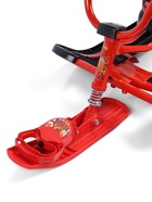 УЦЕНКА Снегокат «Ника-джамп» с граффити, красный, СНД1/GR Nika Kids - Фото 11