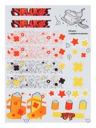 УЦЕНКА Снегокат «Ника-джамп» с граффити, красный, СНД1/GR Nika Kids - Фото 16