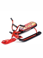 УЦЕНКА Снегокат «Ника-джамп» с граффити, красный, СНД1/GR Nika Kids - Фото 5