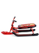 УЦЕНКА Снегокат «Ника-джамп» с граффити, красный, СНД1/GR Nika Kids - Фото 7