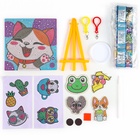 УЦЕНКА Набор алмазной мозаики 4 в1 "Милые животные" 10962457