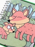 УЦЕНКА Книжка-раскраска "Рисуем водой", Синий трактор 10962496