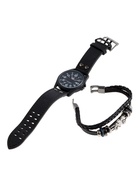 УЦЕНКА Мужской подарочный набор «Скорпион» 2 в 1: наручные часы, браслет 10962517