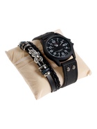 УЦЕНКА Мужской подарочный набор «Скорпион» 2 в 1: наручные часы, браслет 10962517