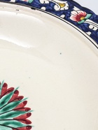 УЦЕНКА Блинница Риштанская Керамика «Цветы», 32 см, синий - Фото 11