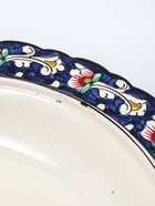 УЦЕНКА Блинница Риштанская Керамика «Цветы», 32 см, синий - Фото 8