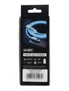 УЦЕНКА Кабель MYBIT, Lightning - USB, динамическая LED подсветка, 2 А, 1 м, только зарядка - Фото 7